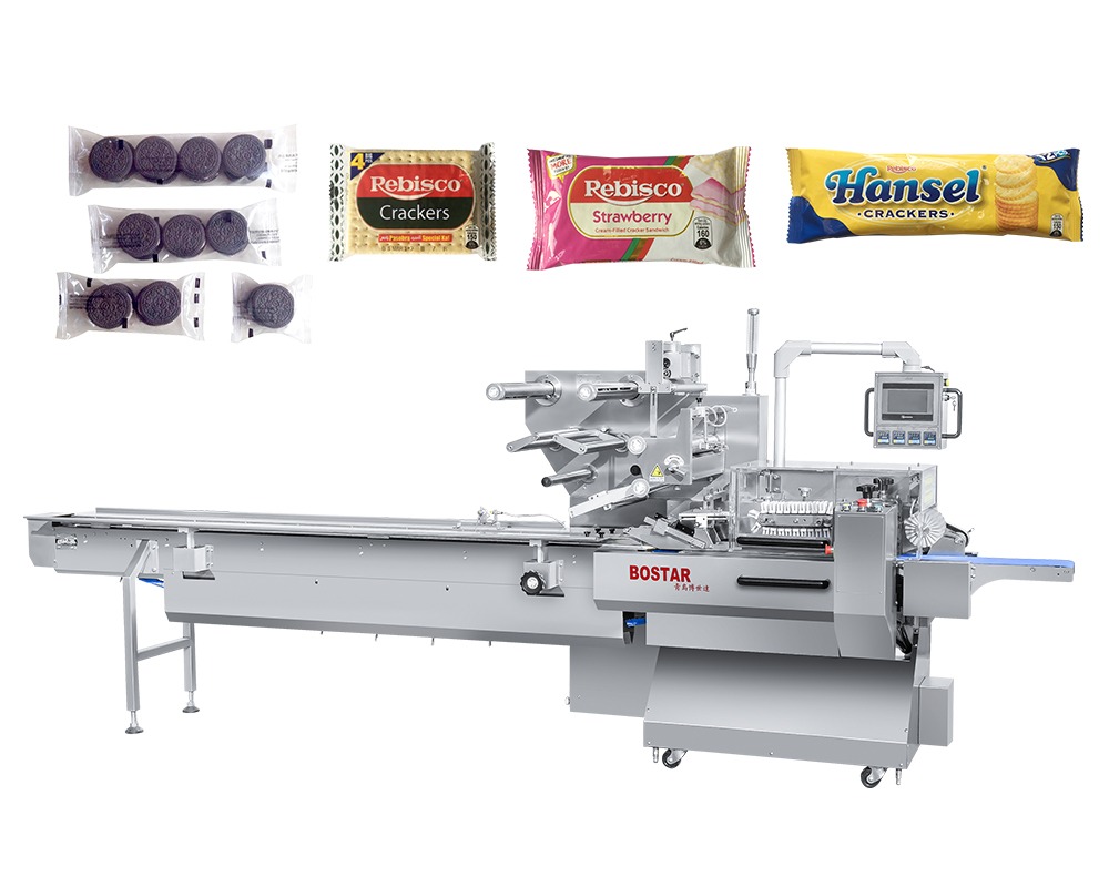 Biscuit Flow Packing Machine - Bostar Packing Machine